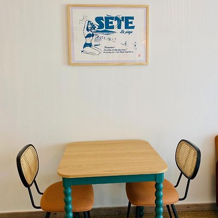 Superbe T2 Cote Gare Parking Clim Wifi Terrasse ! Daire Sète Dış mekan fotoğraf