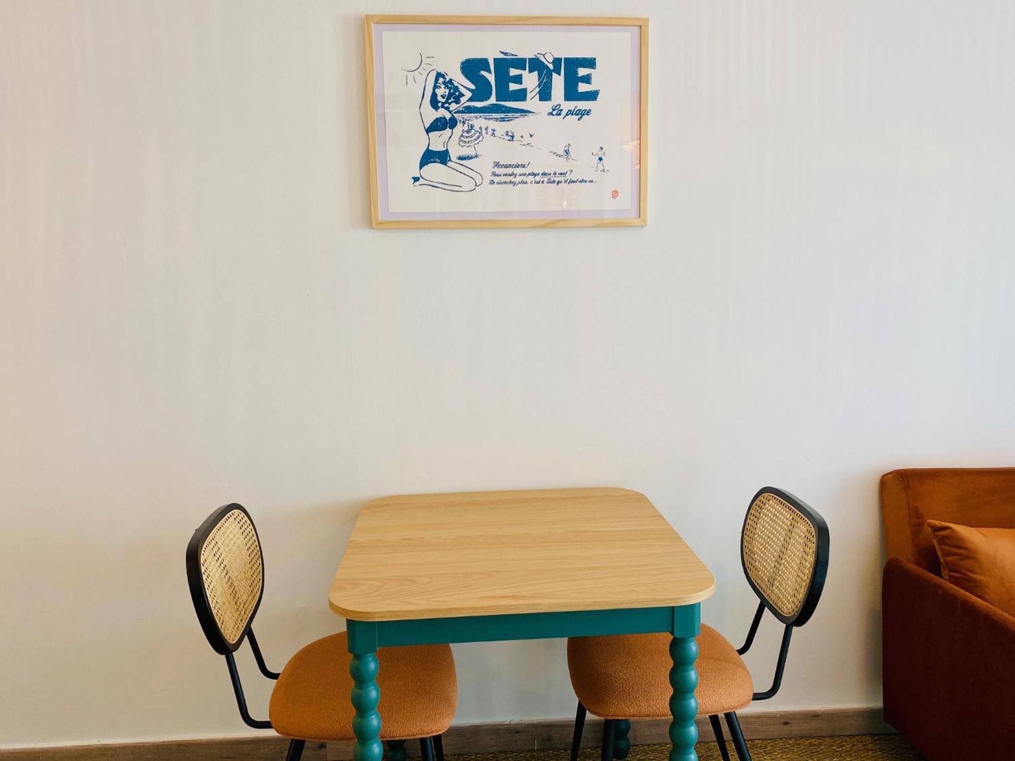 Superbe T2 Cote Gare Parking Clim Wifi Terrasse ! Daire Sète Dış mekan fotoğraf
